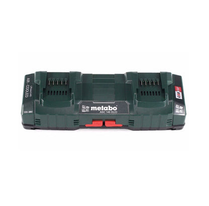 Metabo Basis Set mit 4x Akku Li-Power 5,2Ah + ASC 145 DUO + Metaloc