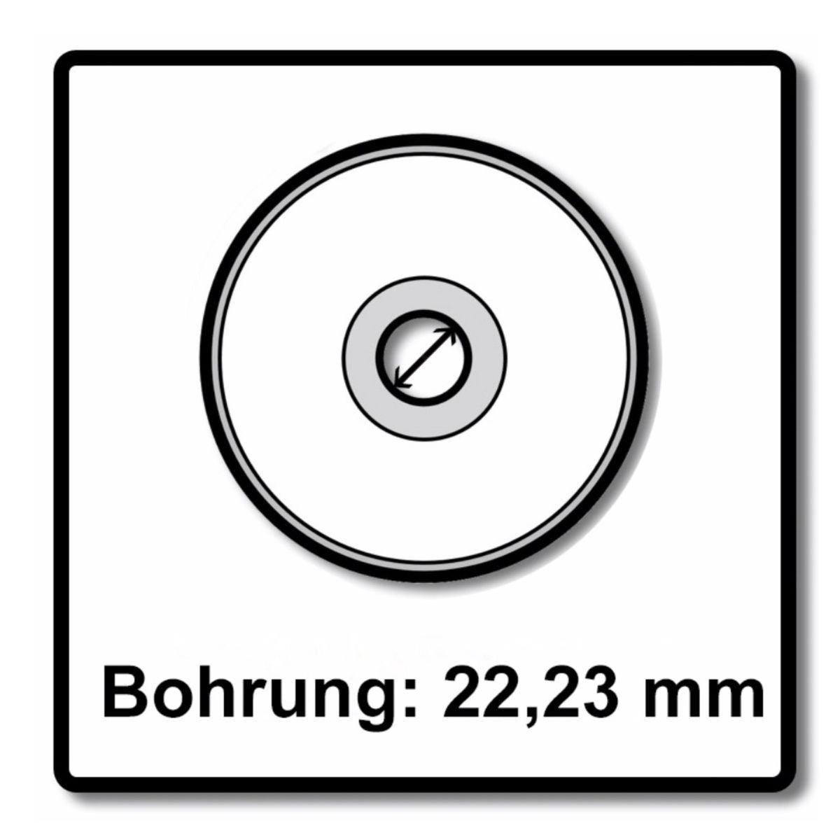 Metabo SP-U Diamanttrennscheibe Universal SP 125x22,23 mm ( 624307000 ) für Winkelschleifer