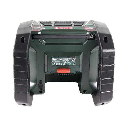 Metabo R 12-18 DAB+ BT Akku Baustellenradio Bluetooth Solo Radio ( 600778850 ) - ohne Akku, ohne Ladegerät