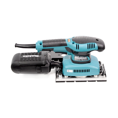 Makita BO 3711 J Ponceuse vibrante 190W + Coffret de transport Makpac