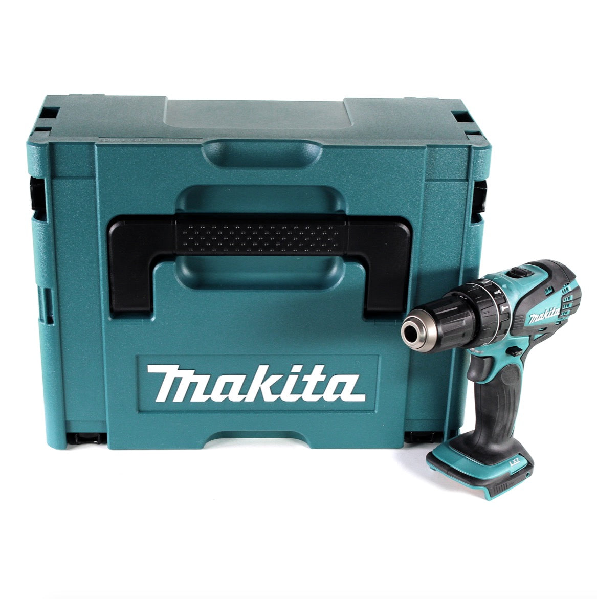 Makita DHP 456 ZJ Akku Schlagbohrschrauber 18 V 50 Nm + Makpac - ohne Akku, ohne Ladegerät