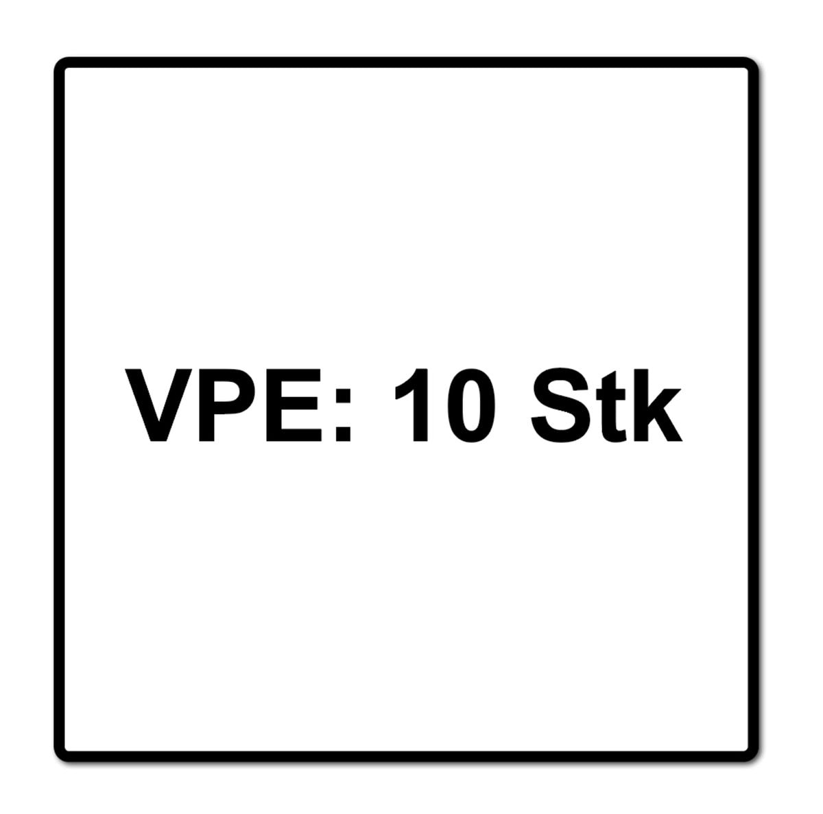 Metabo Schnellspannmutter M14 10 Stk. ( 630832000 ) für Winkelschleifer bis Ø 150mm