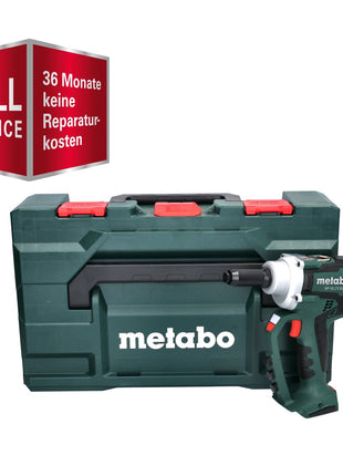 GRATIS 3 Jahre Full Service Rundum Schutz Metabo NP 18 LTX BL 5.0 Akku Blindnietpistole 18 V 10 kN Brushless ( 619002840 ) + metaBOX - ohne Akku, ohne Ladegerät