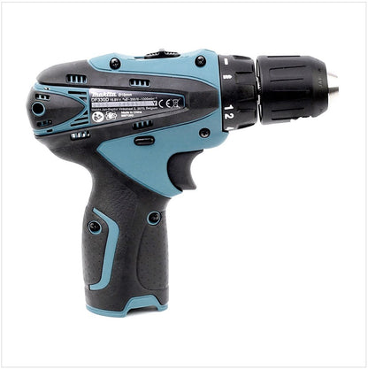 Makita DF 330 D 10,8 V Li-Ion Akku Bohrschrauber GRÜN mit 1x Makita BL1013 Akku, ohne Lader, ohne Koffer - Toolbrothers