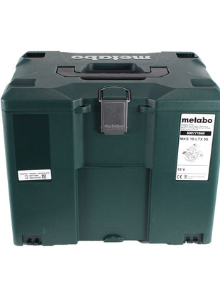 GRATIS 3 Jahre Full Service Rundum Schutz Metabo MKS 18 LTX 58 Akku Metall Handkreissäge 18V 165 mm + 1x Akku 4,0Ah + Ladegerät + MetaLoc