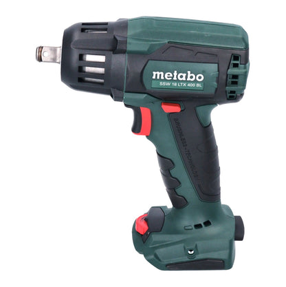 Metabo SSW 18 LTX 400 BL Akku Schlagschrauber 18 V 400 Nm 1/2" Brushless + 1x Akku 4,0 Ah + metaBOX - ohne Ladegerät