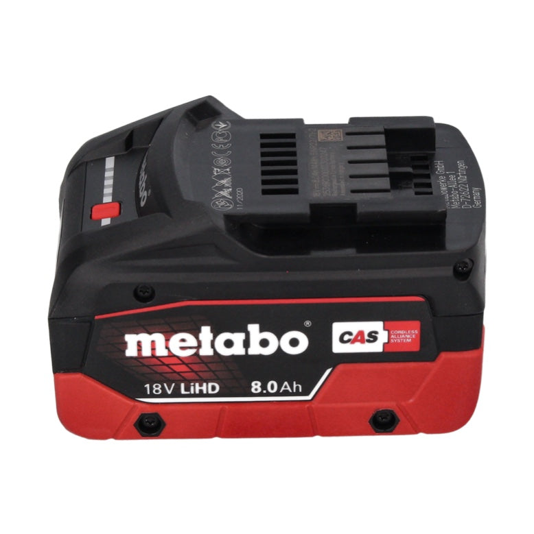 Metabo SSW 18 LTX 400 BL Akku Schlagschrauber 18 V 400 Nm 1/2" Brushless + 1x Akku 8,0 Ah + metaBOX - ohne Ladegerät