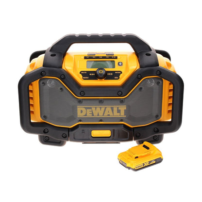 DeWalt DCR 027 N Akku Radio DAB+ 10,8-18,0 V + 1x Akku 2,0 Ah - ohne Ladegerät