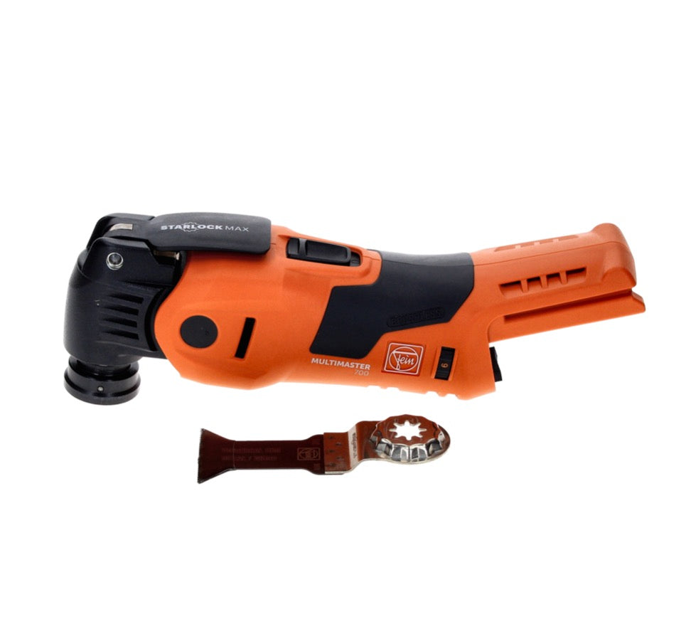 Fein MultiMaster AMM 700 MAX Select Akku Oszillierer 18 V Starlock Max Brushless ( 71293462000 ) Solo + Koffer - ohne Akku, ohne Ladegerät