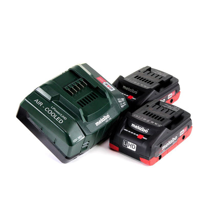 Visseuse à chocs sans fil Metabo SSW 18 LTX 600 18 V 600 Nm 1/2" + 2x batterie LiHD 4,0 Ah + chargeur + MetaLoc