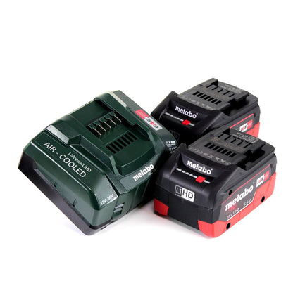 Metabo SSW 18 LTX 600 Akku Schlagschrauber 18 V 600 Nm 1/2" + 2x LiHD Akku 5,5 Ah + Ladegerät + MetaLoc