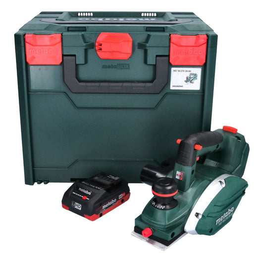 Metabo HO 18 LTX 20-82 Akku Hobel 18 V 82 mm + 1x Akku 4,0 Ah + metaBOX - ohne Ladegerät - Toolbrothers