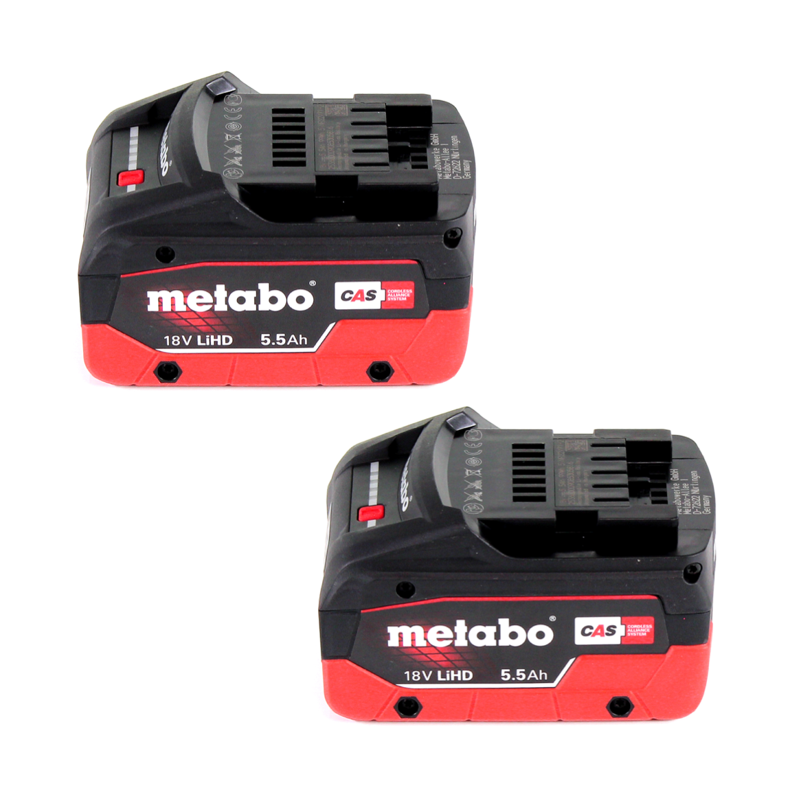Metabo AG 18 Akku Gebläse 18 V + 2x LiHD Akku 5,5 Ah + Ladegerät - Toolbrothers