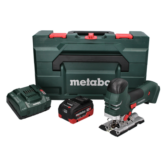 Metabo STA 18 LTX 140 Akku Stichsäge 18 V + 1x Akku 5,5 Ah + Ladegerät + metaBOX