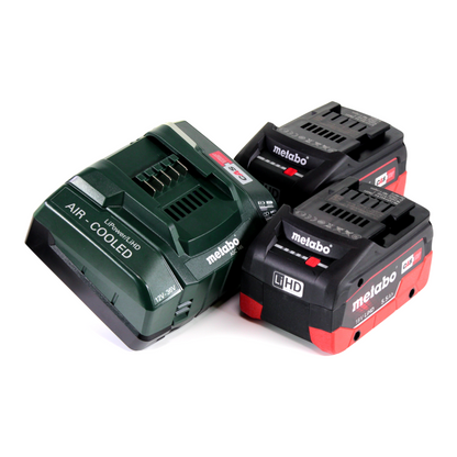 Metabo STA 18 LTX 140 Scie sauteuse sans fil 18V + 2x Batteries 5,05Ah + Chargeur + Coffret metaBOX