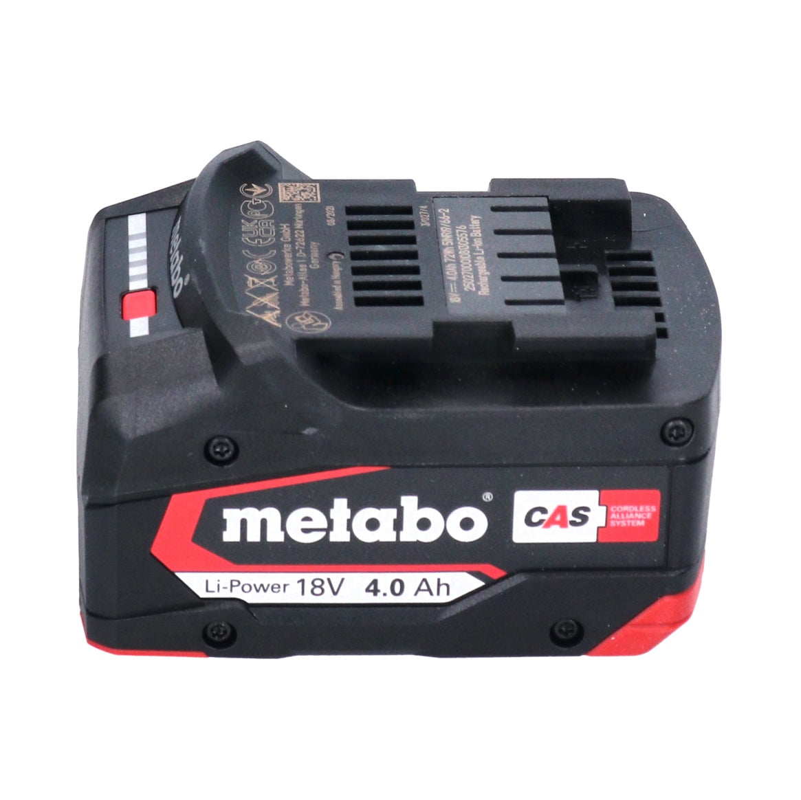 Pistolet à cartouche sur batterie Metabo KPA 18 LTX 400 18 V + 1x batterie 4,0 Ah - sans chargeur