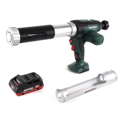 Pistolet à cartouche sur batterie Metabo KPA 18 LTX 400 18 V + 1x batterie LiHD 4,0 Ah - sans chargeur