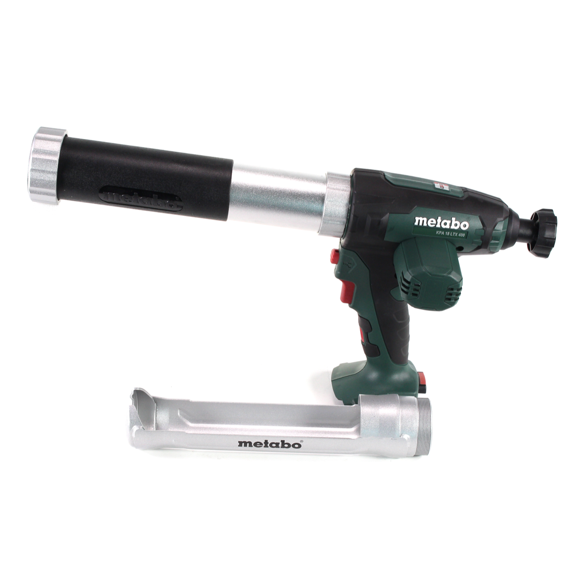 Metabo KPA 18 LTX 400 Akku Kartuschenpistole 18 V + 2x LiHD Akkupack 4,0 Ah + Ladegerät