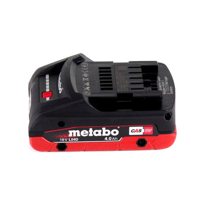 Metabo STAB 18 LTX 100 Scie sauteuse sans fil 18V + 1x Batterie LiHD 4,0 Ah + Coffret MetaBOX - sans chargeur