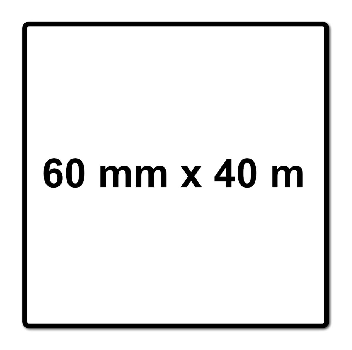 Meisterling Ruban adhésif en papier Kraft 60 mm x 40 m (006300000130)