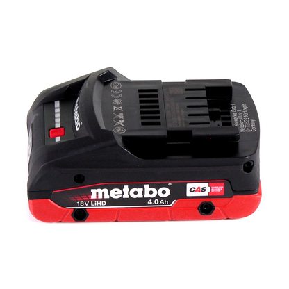 Metabo Power 160-5 18 LTX BL OF Akku Kompressor 18 V 8,0 bar Brushless + 1x LiHD Akkupack 4,0 Ah + Ladegerät