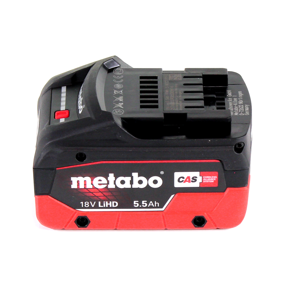 Compresseur à batterie Metabo Power 160-5 18 LTX BL OF 18 V 8,0 bar sans balais + 1x batterie LiHD 5,5 Ah + chargeur