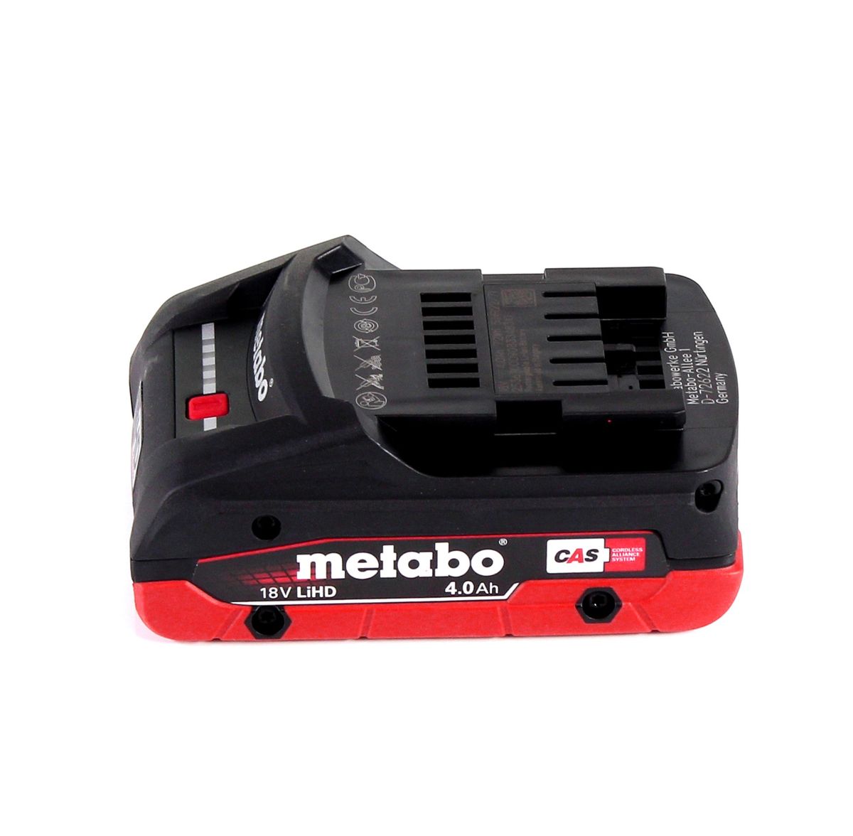 Perceuse à percussion sur batterie Metabo SBE 18 LTX 18 V 24 Nm + 1x batterie LiHD 4,0 Ah + MetaLoc - sans chargeur