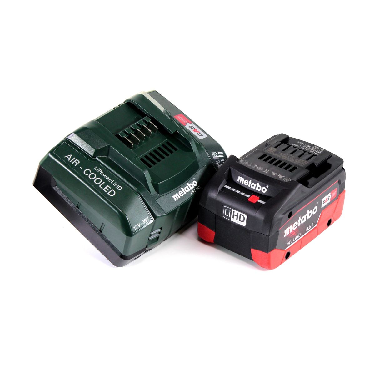 Metabo SBE 18 LTX Akku Schlagbohrmaschine 18 V 24 Nm + 1x LiHD Akku 5,5 Ah + Ladegerät + MetaLoc