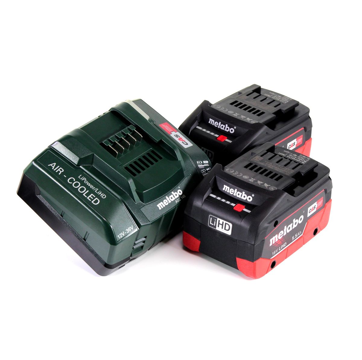 Perceuse à percussion sur batterie Metabo SBE 18 LTX 18 V 24 Nm + 2x batterie LiHD 5,5 Ah + chargeur + MetaLoc