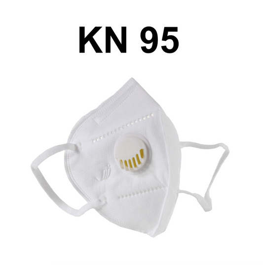 5x KN95 Mundschutz Atemschutz mit Filter Maske 95% Filterleistung FPP2 vergleichbar
