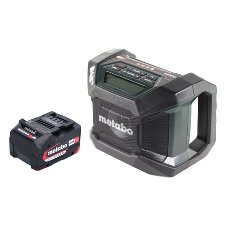 Metabo R 12-18 DAB+ BT Radio de chantier sur batterie 12-18 V DAB+ + 1x batterie 4,0 Ah - sans chargeur