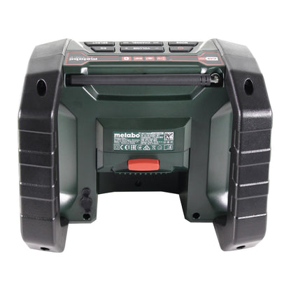 Metabo R 12-18 DAB+ BT Akku Baustellenradio 12-18 V DAB+ + 1x Akku 4,0 Ah + Ladegerät