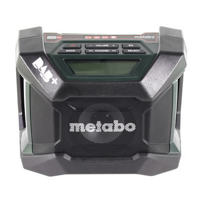 Metabo R 12-18 DAB+ BT Akku Baustellenradio 12-18 V DAB+ + 1x LiHD Akku 4,0 Ah + Ladegerät