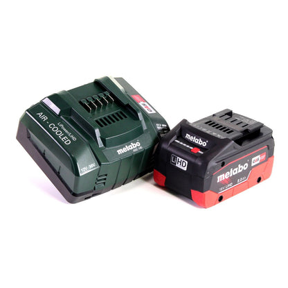 Perceuse à percussion sur batterie Metabo SBE 18 LTX 18 V 24 Nm + 1 batterie LiHD 8,0 Ah + chargeur + MetaLoc