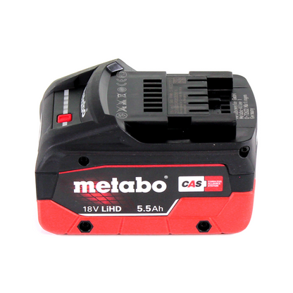 Metabo SB 18 LTX Impuls Akku Schlagbohrschrauber 18 V 110 Nm + 1x LiHD Akku 5,5 Ah + MetaLoc - ohne Ladegerät