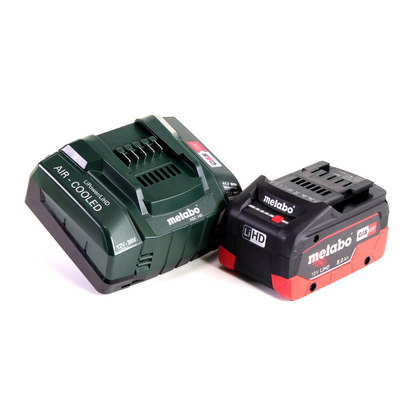 Metabo SB 18 LTX Impuls Akku Schlagbohrschrauber 18 V 110 Nm + 1x LiHD Akku 8,0 Ah + Ladegerät + MetaLoc