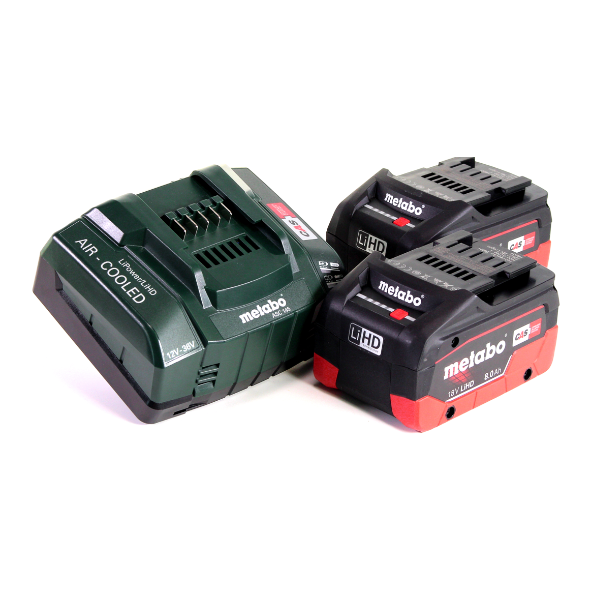 Metabo SB 18 LTX Impuls Akku Schlagbohrschrauber 18 V 110 Nm + 2x LiHD Akku 8,0 Ah + Ladegerät + MetaLoc