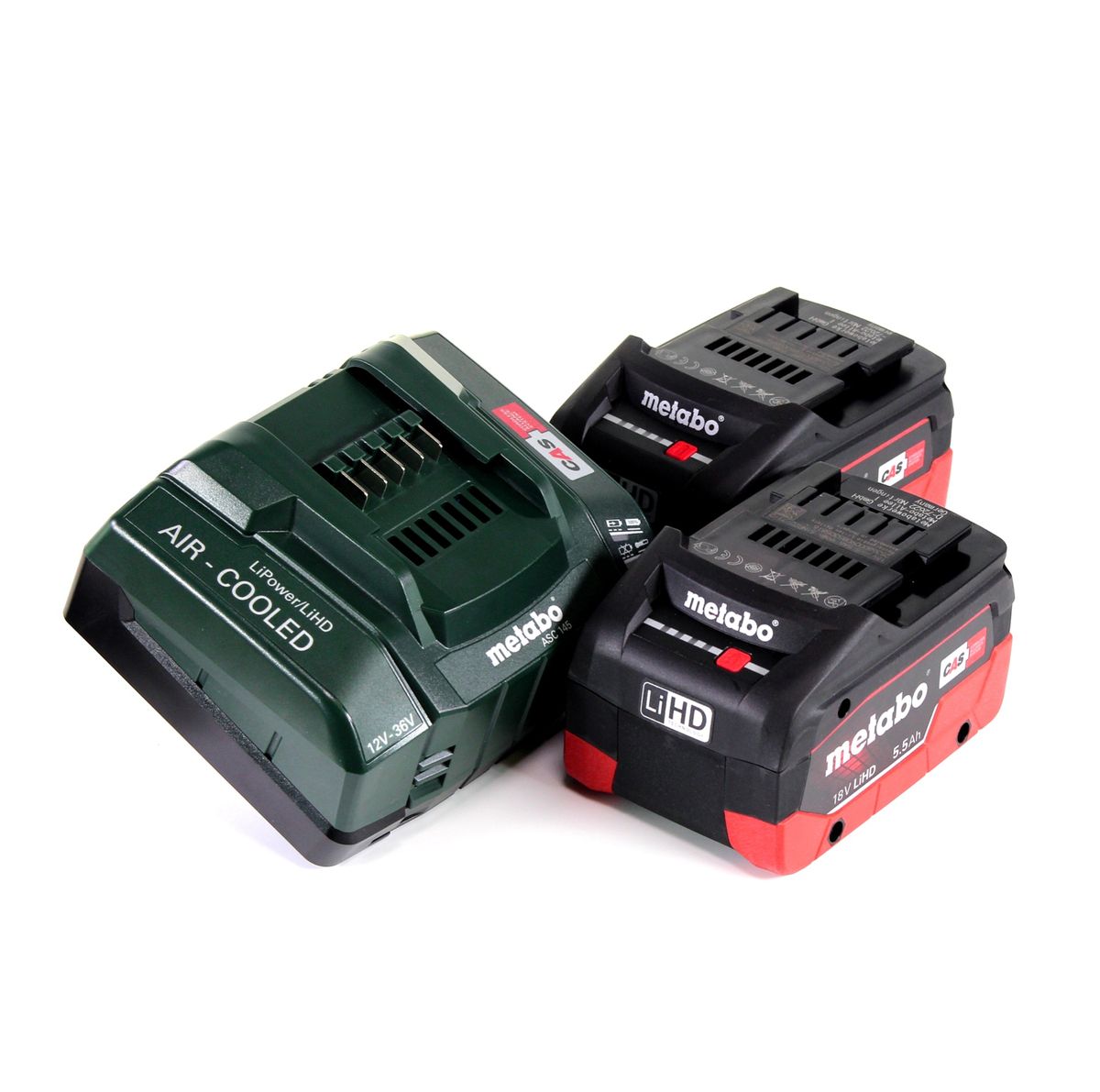 Perceuse à percussion sans fil Metabo SB 18 L BL 18 V 60 Nm sans balais + 2 batteries LiHD 5,5 Ah + chargeur + MetaLoc