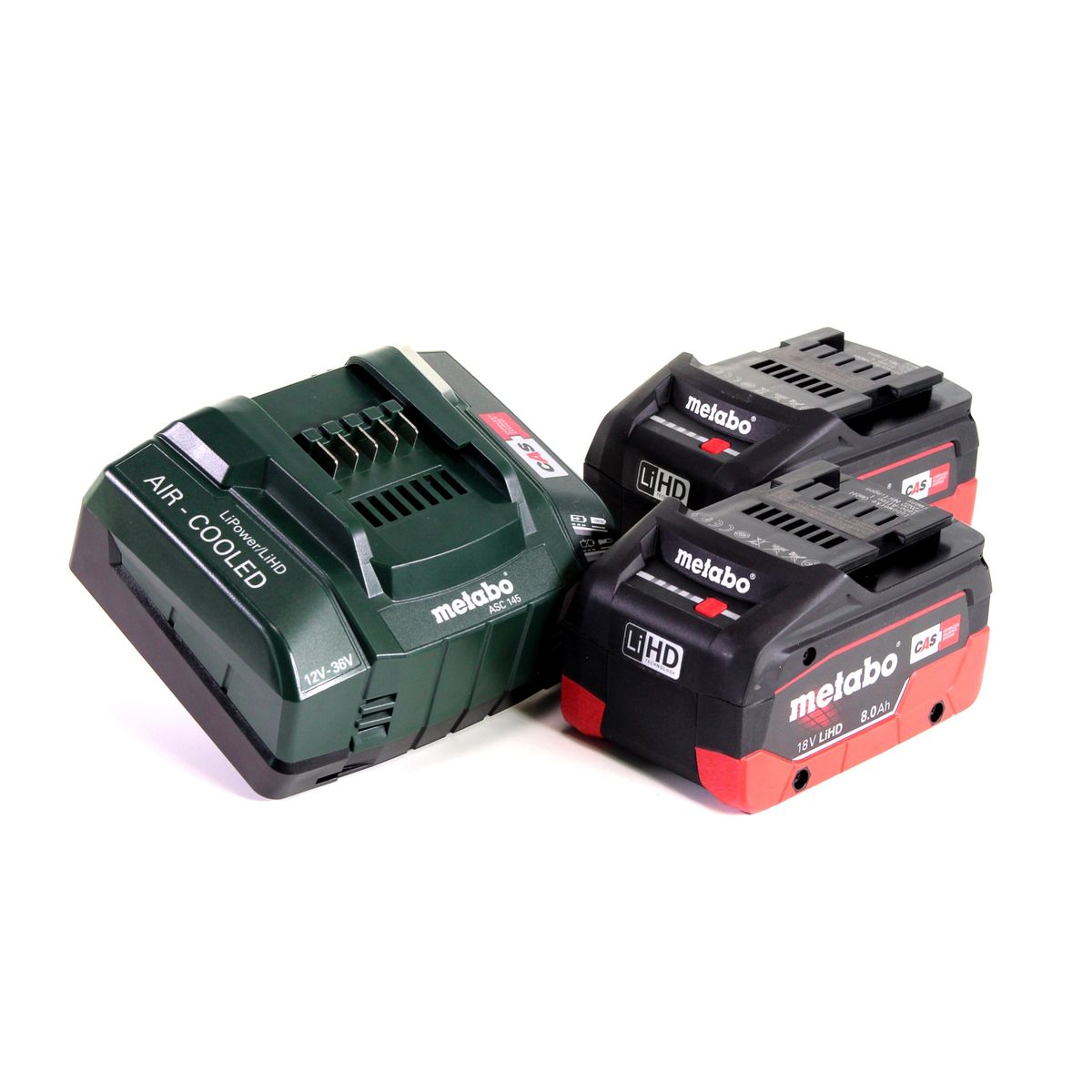 Perceuse à percussion sans fil Metabo SB 18 L BL 18 V 60 Nm sans balais + 2 batteries LiHD 8,0 Ah + chargeur + MetaLoc