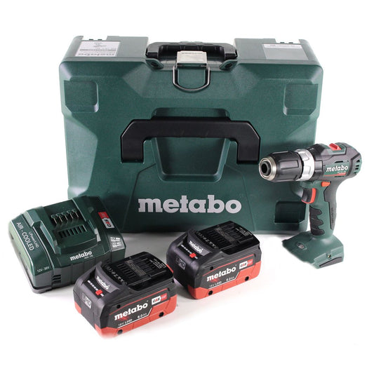 Metabo SB 18 L BL Akku Schlagbohrschrauber 18 V 60 Nm Brushless + 2x LiHD Akku 8,0 Ah + Ladegerät + MetaLoc