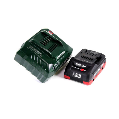 Metabo BS 18 LTX-3 BL QI perceuse-visseuse sans fil 18 V 120 Nm sans balais + 1 batterie LiHD 4,0 Ah + chargeur + MetaLoc