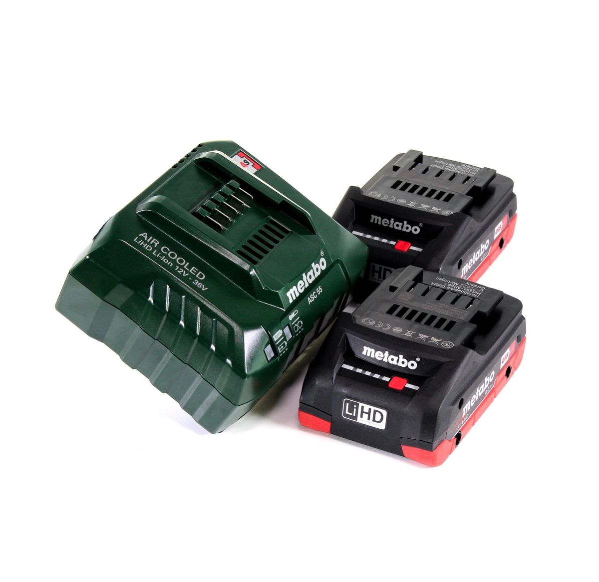 Metabo BS 18 LTX-3 BL Q I Akku Bohrschrauber 18 V 120 Nm Brushless + 2x LiHD Akku 4,0 Ah + Ladegerät + MetaLoc