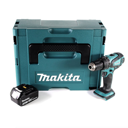 Makita DHP 456 F1J Akku Schlagbohrschrauber 18 V 50 Nm + Makpac + 1x 3,0Ah Akku - ohne Ladegerät