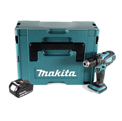 Makita DHP 456 M1J Akku Schlagbohrschrauber 18 V 50 Nm + Makpac + 1x 4,0Ah Akku - ohne Ladegerät