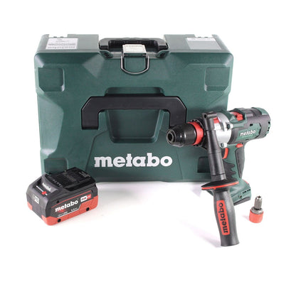 Perceuse à percussion sans fil Metabo SB 18 LTX-3 BL QI 18 V 120 Nm sans balai + 1x batterie LiHD 5,5 Ah + métaBOX - sans chargeur