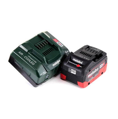 Perceuse à percussion sans fil Metabo SB 18 LTX-3 BL QI 18 V 120 Nm sans balais + 1 batterie LiHD 5,5 Ah + chargeur + métaBOX