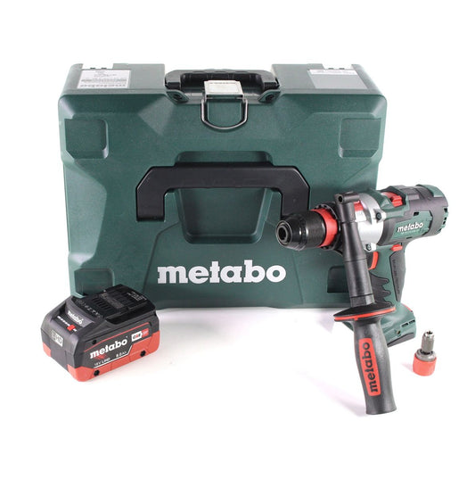 Metabo SB 18 LTX-3 BL Q I Akku Schlagbohrschrauber 18 V 120 Nm Brushless + 1x LiHD Akku 8,0 Ah + metaBOX - ohne Ladegerät