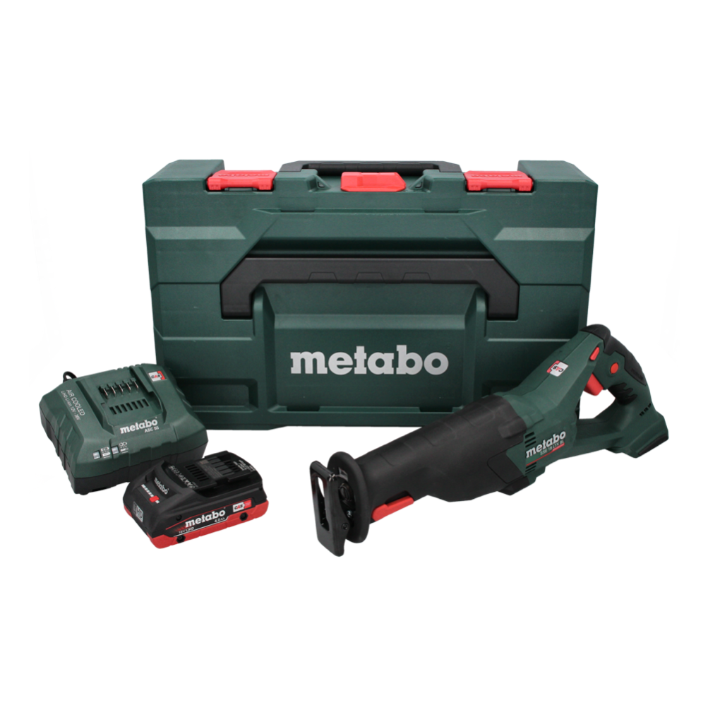 Metabo SSE 18 LTX BL Akku Säbelsäge Reciprosäge 18 V Brushless + 1x Akku 4,0 Ah + Ladegerät + metaBOX - Toolbrothers