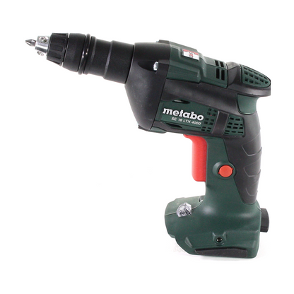 Metabo SE 18 LTX 4000 Akku Trockenbauschrauber 18 V 7 Nm 1/4" + 1x LiHD Akku 4,0 Ah + Ladegerät + MetaLoc