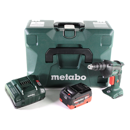 Metabo SE 18 LTX 4000 Akku Trockenbauschrauber 18 V 7 Nm 1/4" + 1x LiHD Akku 5,5 Ah + Ladegerät + MetaLoc